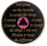 Glitter Tri-Plate Pink