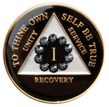 Crystallized Tri-plate Black Unity