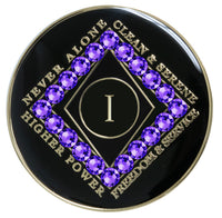 CLEAN Time Tri-Plate with Purple Velvet