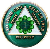 Crystallized Tri-plate Green Unity
