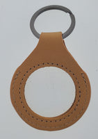 Key Chain Medallion Holder Tan