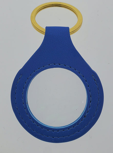 Key Chain Medallion Holder Blue