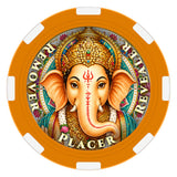 Ganesh, Trust the Path Poker Chip