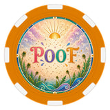 Poker Chip "Let That Shit Go" "Poof"