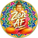 "Zen AF" Edgy Medallion Collection