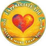 "I Appreciate You, You Are Special" Medallion
