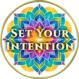 "Set Your Intention, Focus On What Matters" Medallion