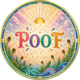"Let That Shit Go, POOF" Medallion