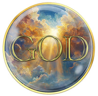 AA Recovery Medallion - GOD - Thy Will Be Done