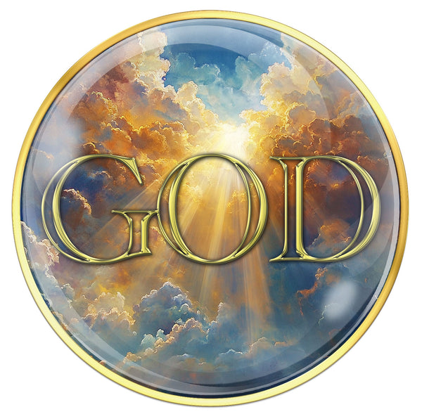 AA Recovery Medallion - GOD - Thy Will Be Done