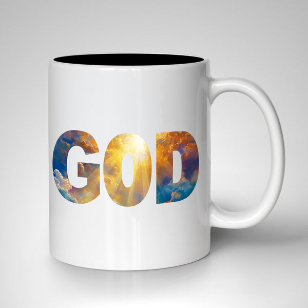 GOD mug