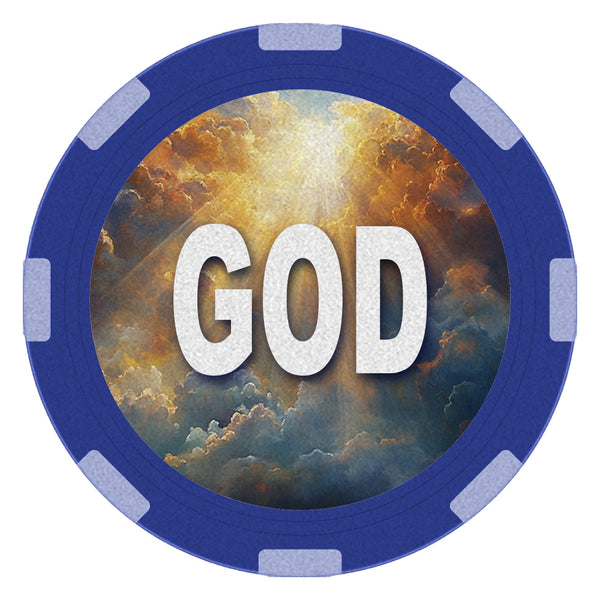 GOD Poker Chip