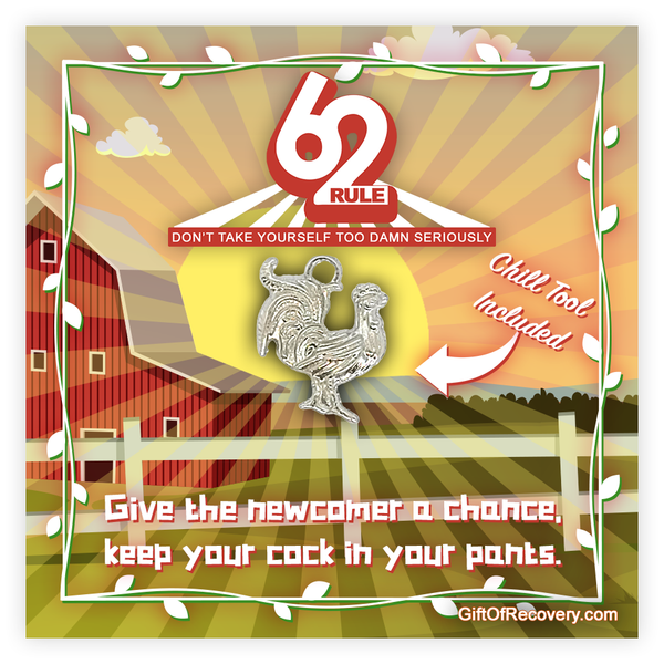 Rule 62 Charm | Rooster | Give the Newcomer a Chance...