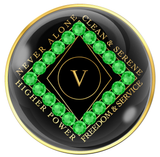CLEAN Time Tri-Plate Black with NEON GREEN