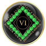 CLEAN Time Tri-Plate Black with NEON GREEN