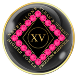 CLEAN Time Tri-Plate Black with NEON PINK