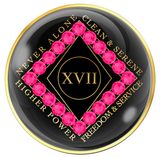 CLEAN Time Tri-Plate Black with NEON PINK