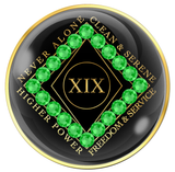 CLEAN Time Tri-Plate Black with NEON GREEN