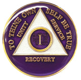 Tri-plate Purple