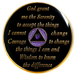 Crystallized Glitter Tri-plate Purple Unity