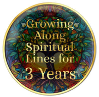 Growing Along Spiritual Lines Tree Medallion