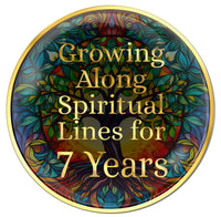 Growing Along Spiritual Lines Tree Medallion