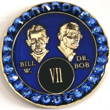 Crystallized Bill & Bob Blue Sapphire