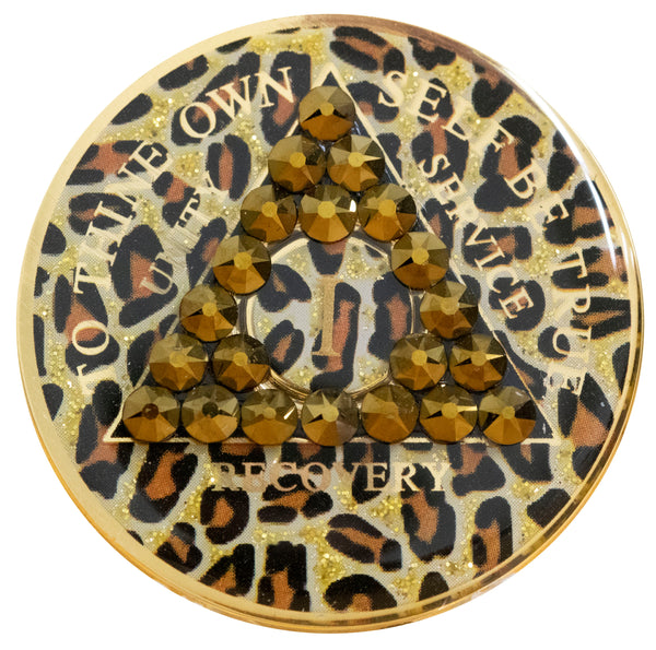 Crystallized Tri-plate Leopard Dorado