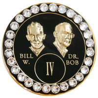Crystallized Bill & Bob Black Diamond